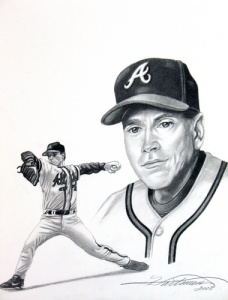 Future Hall of Fame Tom Glavine was the ace of the 1991 Braves